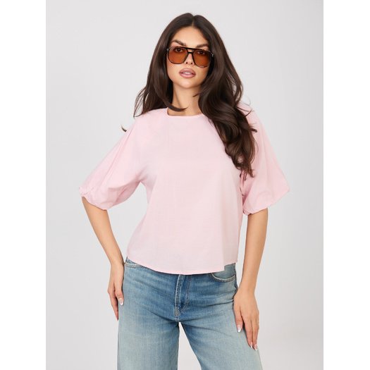 Bluzka-D74515M11340A-jasny r&oacute;żowy 1