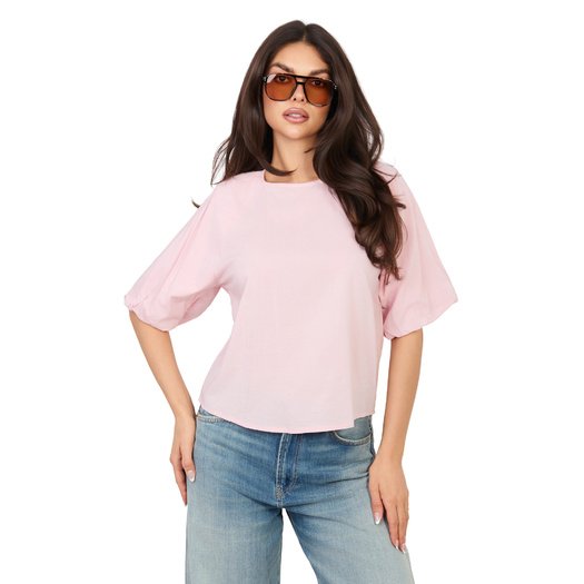 Bluzka-D74515M11340A-jasny r&oacute;żowy 3