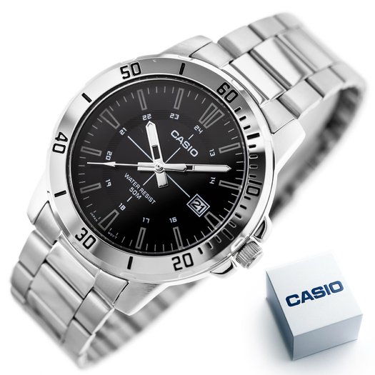 CASIO MEN S WATCH MTP-VD01D-1CVUDF (zd185b) + BOX