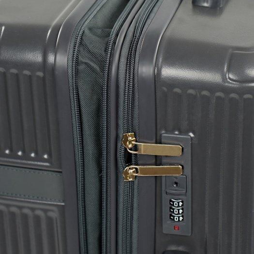 SUITCASE M 24   STL945 ABS DARK GREY