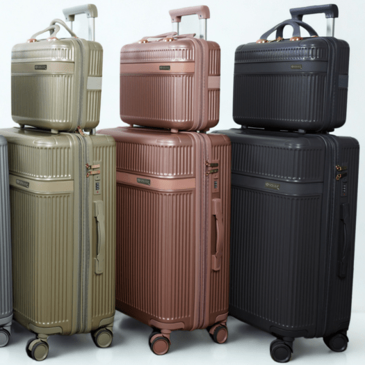 SUITCASE M 24   STL945 ABS DARK GREY