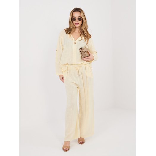 Spodnie-IT-SP-2873.02-jasny ż&oacute;łty 1