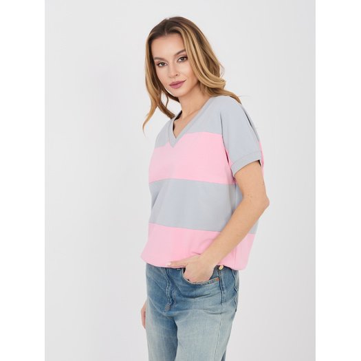 Bluzka-RV-BZ-A1214.89-szaro-r&oacute;żowy 2