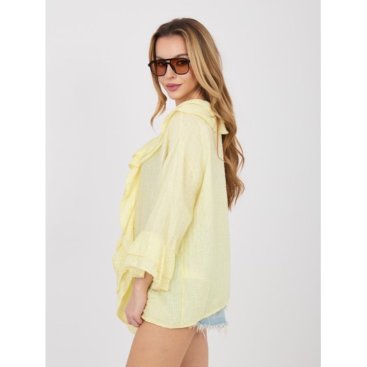 Koszula-IT-KS-81863.11P-jasny ż&oacute;łty 4