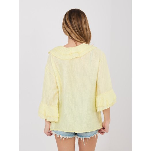 Koszula-IT-KS-81863.11P-jasny ż&oacute;łty 3