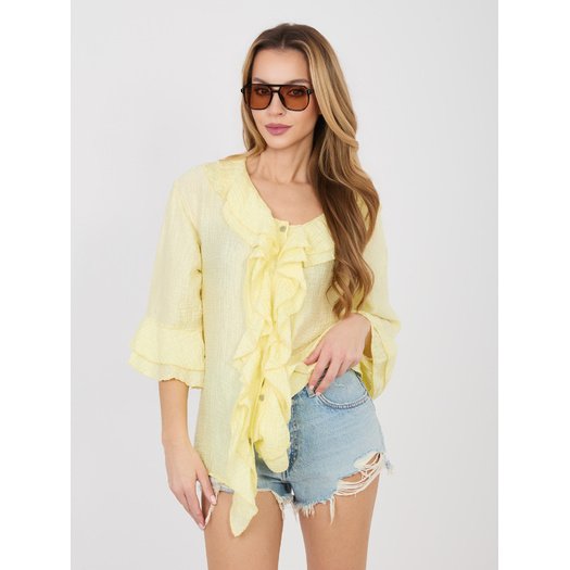 Koszula-IT-KS-81863.11P-jasny ż&oacute;łty 5