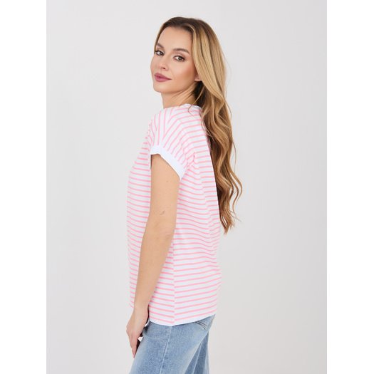 T-shirt-RV-TS-A1125.85-biało-r&oacute;żowy