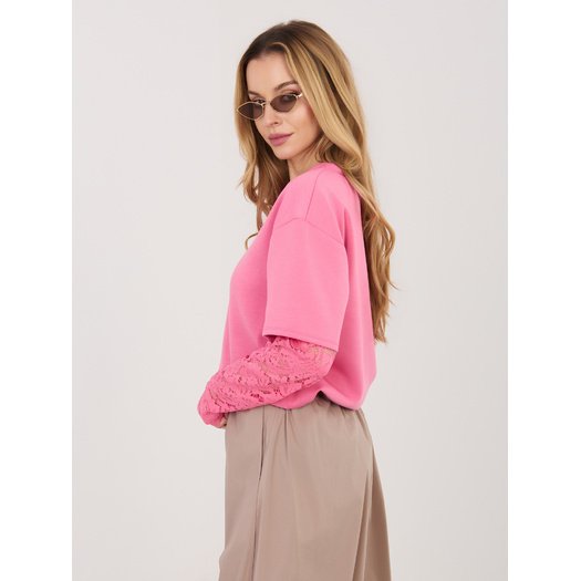 Bluzka-IT-BZ-22128.27-ciemny r&oacute;żowy 2