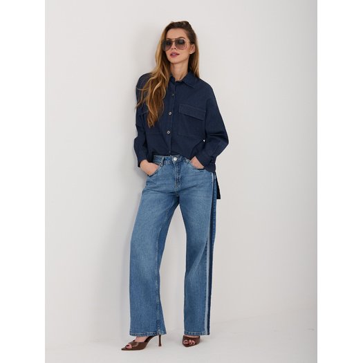 Spodnie-D85084BL62589M324-ciemny niebieski 8