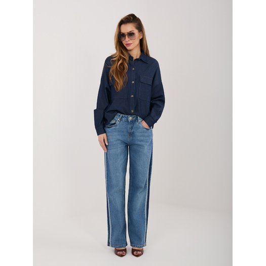 Spodnie-D85084BL62589M324-ciemny niebieski 6