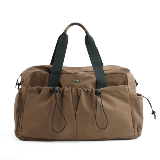 Torba weekendowa podr&oacute;żna sk&oacute;rzana Solier SL39 Astrin czarna