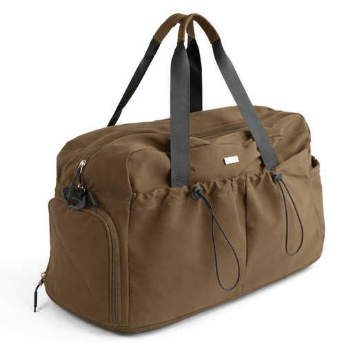 Torba weekendowa podr&oacute;żna sk&oacute;rzana Solier SL39 Astrin czarna 2