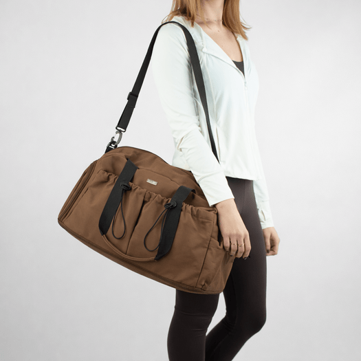 Torba weekendowa podr&oacute;żna sk&oacute;rzana Solier SL39 Astrin czarna 5