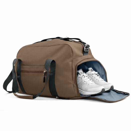 Torba weekendowa podr&oacute;żna sk&oacute;rzana Solier SL39 Astrin czarna 9