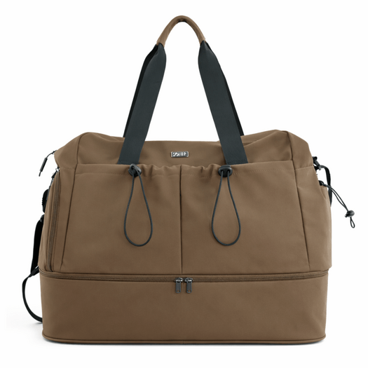 Torba weekendowa podr&oacute;żna sk&oacute;rzana Solier SL39 Astrin czarna 1