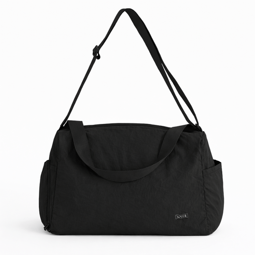 Sports Fabric Fitness Pilates Bag Solier FB53 Teya &ndash; Black