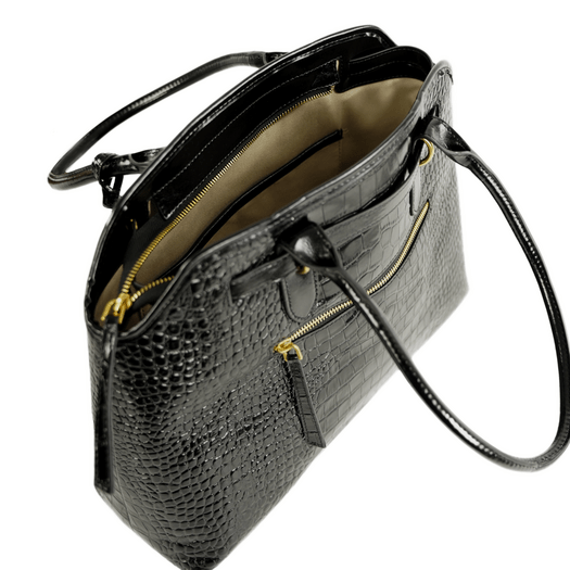 Large Shopper Bag Solier FL57 Arla &ndash; Black 7