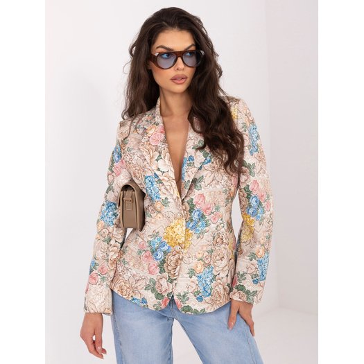 Marynarka-IT-MA-FL9928.15-beżowy