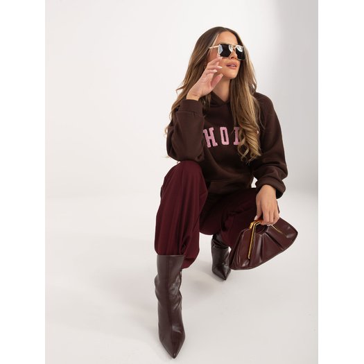 Bluza-RV-BL-A1082.24-ciemny brązowy