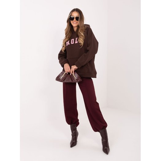 Bluza-RV-BL-A1082.24-ciemny brązowy 1