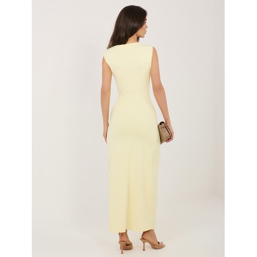Sukienka-IT-SK-22392.21-jasny ż&oacute;łty 3