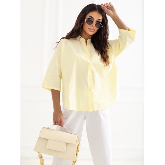 Koszula-IT-KS-97526.14-jasny ż&oacute;łty
