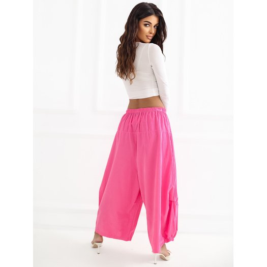 Spodnie-IT-SP-FL9321.96-ciemny r&oacute;żowy 3