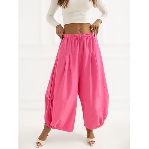 Spodnie-IT-SP-FL9321.96-ciemny r&oacute;żowy 1