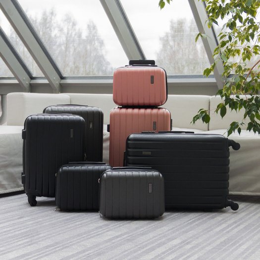 SUITCASE M 24   STL902 ABS BLACK 5