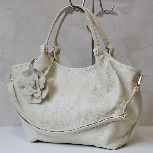 Natūralios odos rankinė moterims Luka 26-031 DOLLARO + FLOWER
