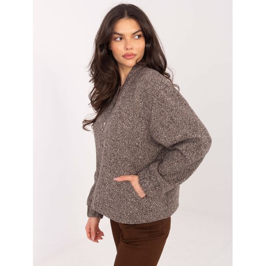 Bluza-LK-BL-510134.08P-ciemny bezowy