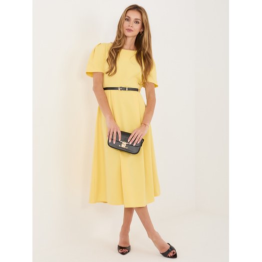Sukienka-MI-SK-A2328.91-ż&oacute;łty