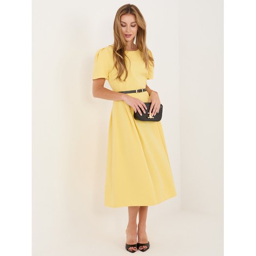 Sukienka-MI-SK-A2328.91-ż&oacute;łty 2
