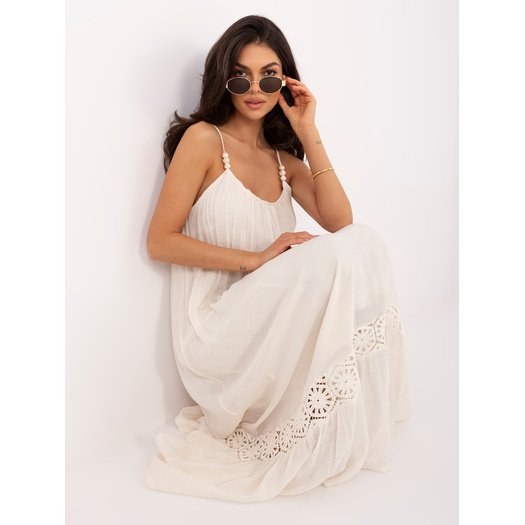 Sukienka-IR-SK-Y-3391.17P-jasny beżowy 3