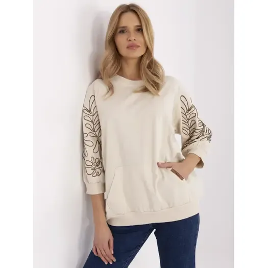 Bluza-RV-BL-A367-1.18P-jasny beżowy 1