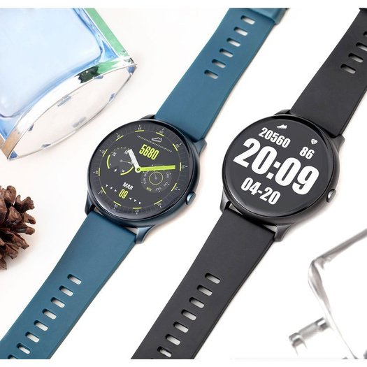 IŠMANUSIS LAIKRODIS SMARTWATCH G. Rossi G.RSWSF1-6F1-1 mėlynas/juodas + antra apyrankė (zg309d)