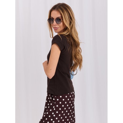 T-shirt-RV-TS-A1440.71-ciemny brązowy 2
