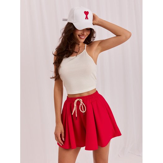 Szorty-MI-SN-P6991.99-czerwony 2