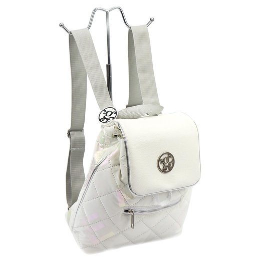 Women's backpack Gregorio SK166 LIT HOLO SILVER