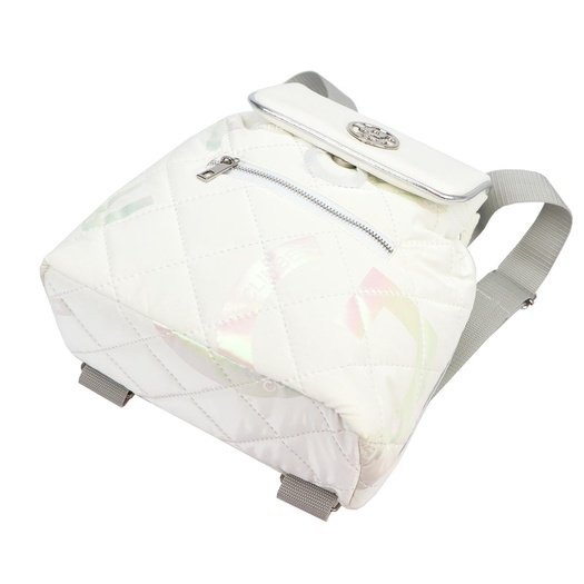 Women's backpack Gregorio SK166 LIT HOLO SILVER