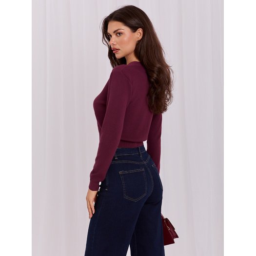 Sweter-IR-SW-JK8687.07P-bordowy