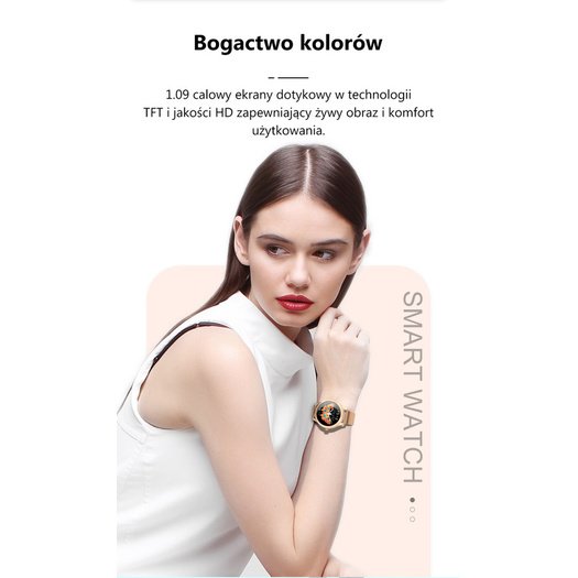 Viedais pulkstenis G. Rossi SW014-2 rozā zelta (zg325b)