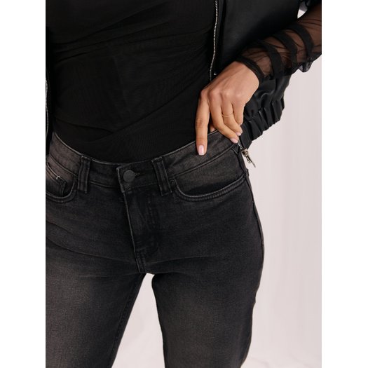 Spodnie jeans-D85094BA62673B165-czarny