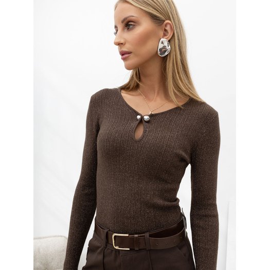 Sweter-IR-SW-57832.12-brązowy