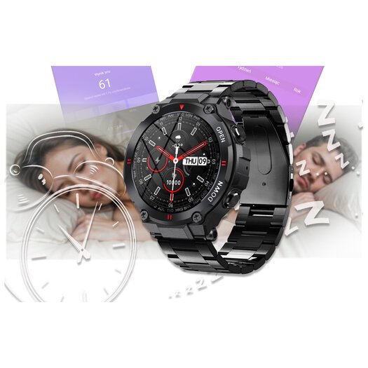SMARTWATCH MĘSKI GRAVITY GT7-2 - WYKONYWANIE POŁĄCZEŃ (sg016b)