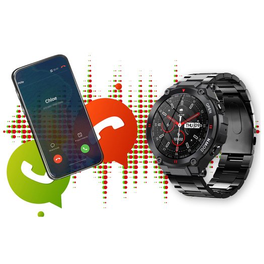SMARTWATCH MĘSKI GRAVITY GT7-2 - WYKONYWANIE POŁĄCZEŃ (sg016b)