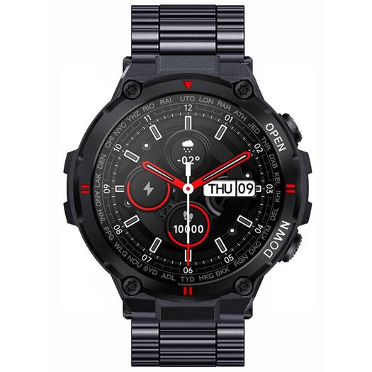 SMARTWATCH MĘSKI GRAVITY GT7-2 - WYKONYWANIE POŁĄCZEŃ (sg016b)