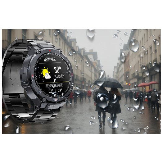 SMARTWATCH MĘSKI GRAVITY GT7-2 - WYKONYWANIE POŁĄCZEŃ (sg016b)
