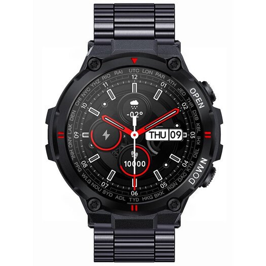 SMARTWATCH MĘSKI GRAVITY GT7-2 - WYKONYWANIE POŁĄCZEŃ (sg016b)