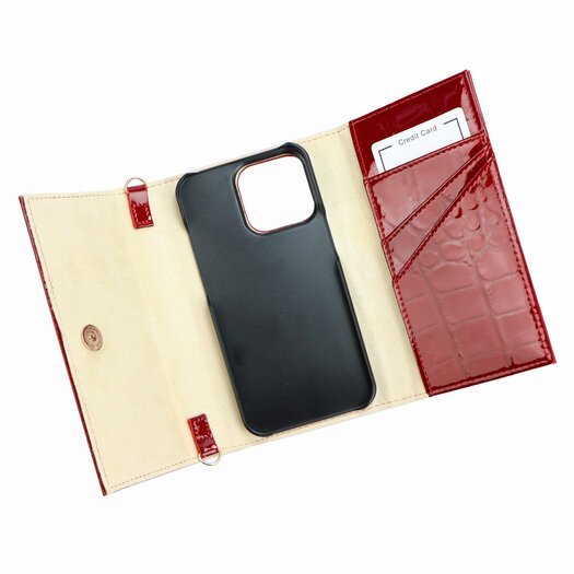 Dėklas telefonui moterims su grandinėle MiaMore PHONE CASE M1784 (IPHONE 13 PRO)
